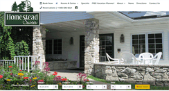 Desktop Screenshot of homesteadsuites.com